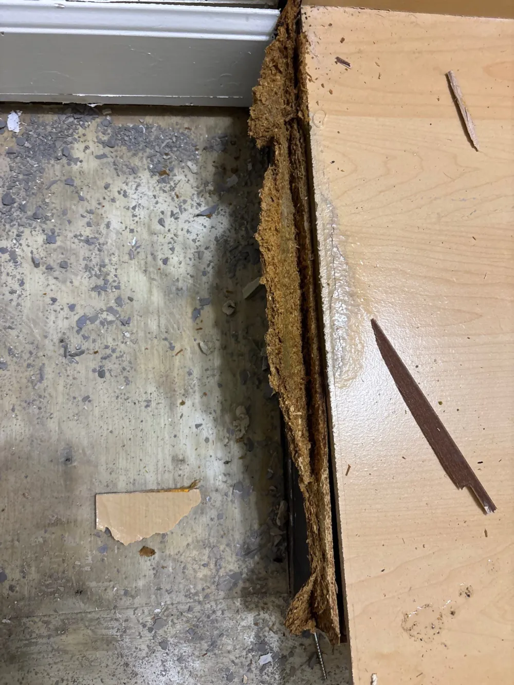 Crawlspace water extraction on a Nashville job by Renew Restoration